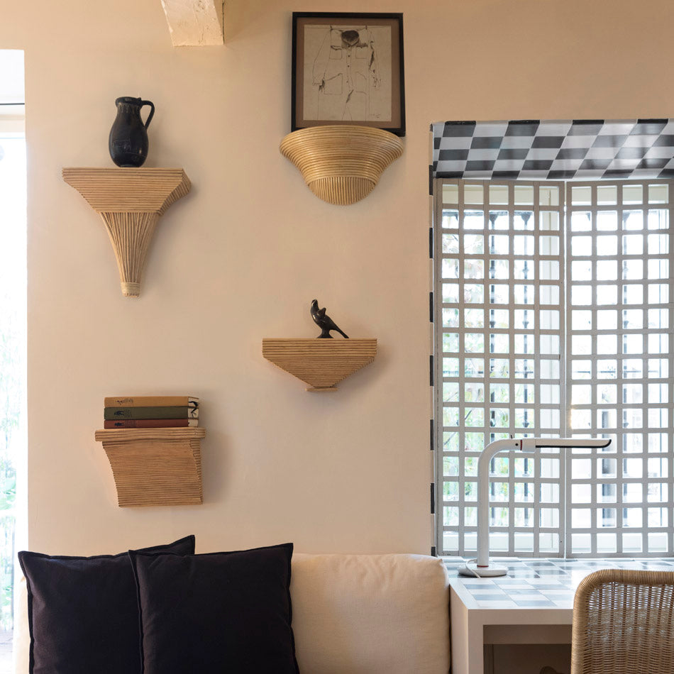 Isabel Rattan Wall Bracket