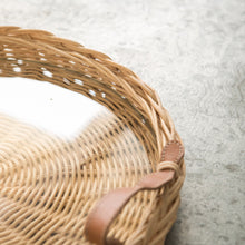 Load image into Gallery viewer, Noa Rattan Tray Large
