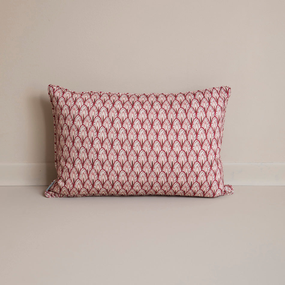 Rose Crescent Cushion