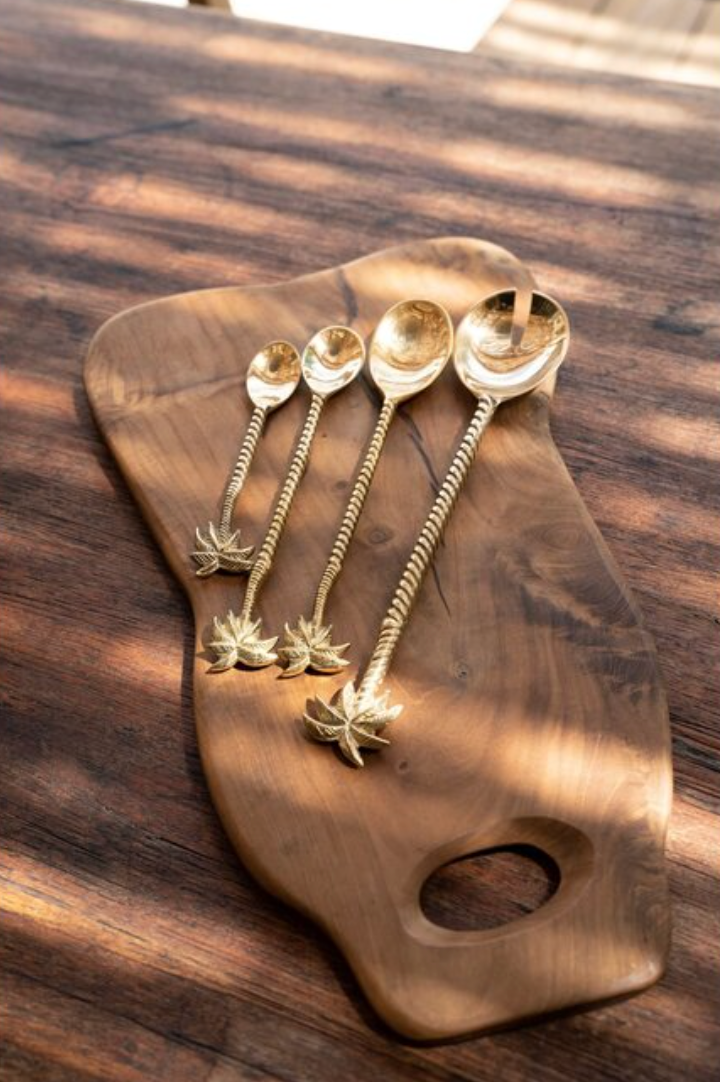 Long Palm Salad Spoon