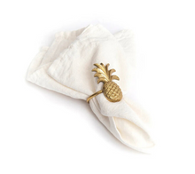 Load image into Gallery viewer, Brass Pineapple Napkin Ring
