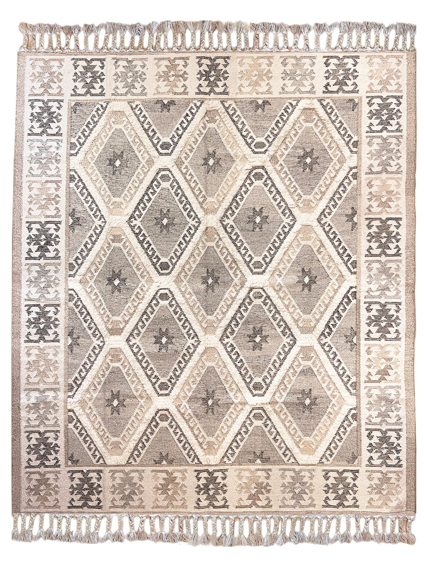 Stone Grey Rug - 240x300cm