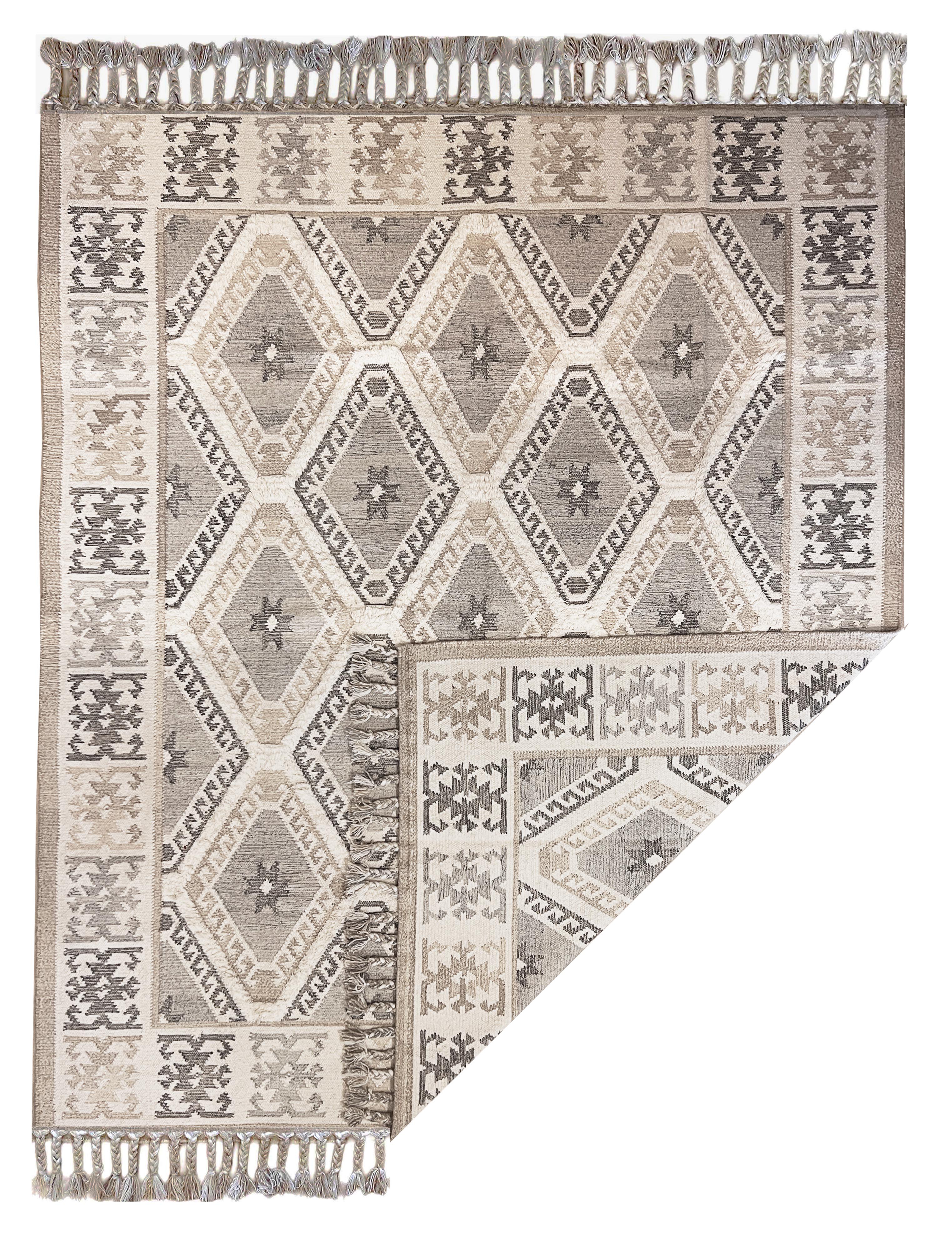 Stone Grey Rug - 240x300cm