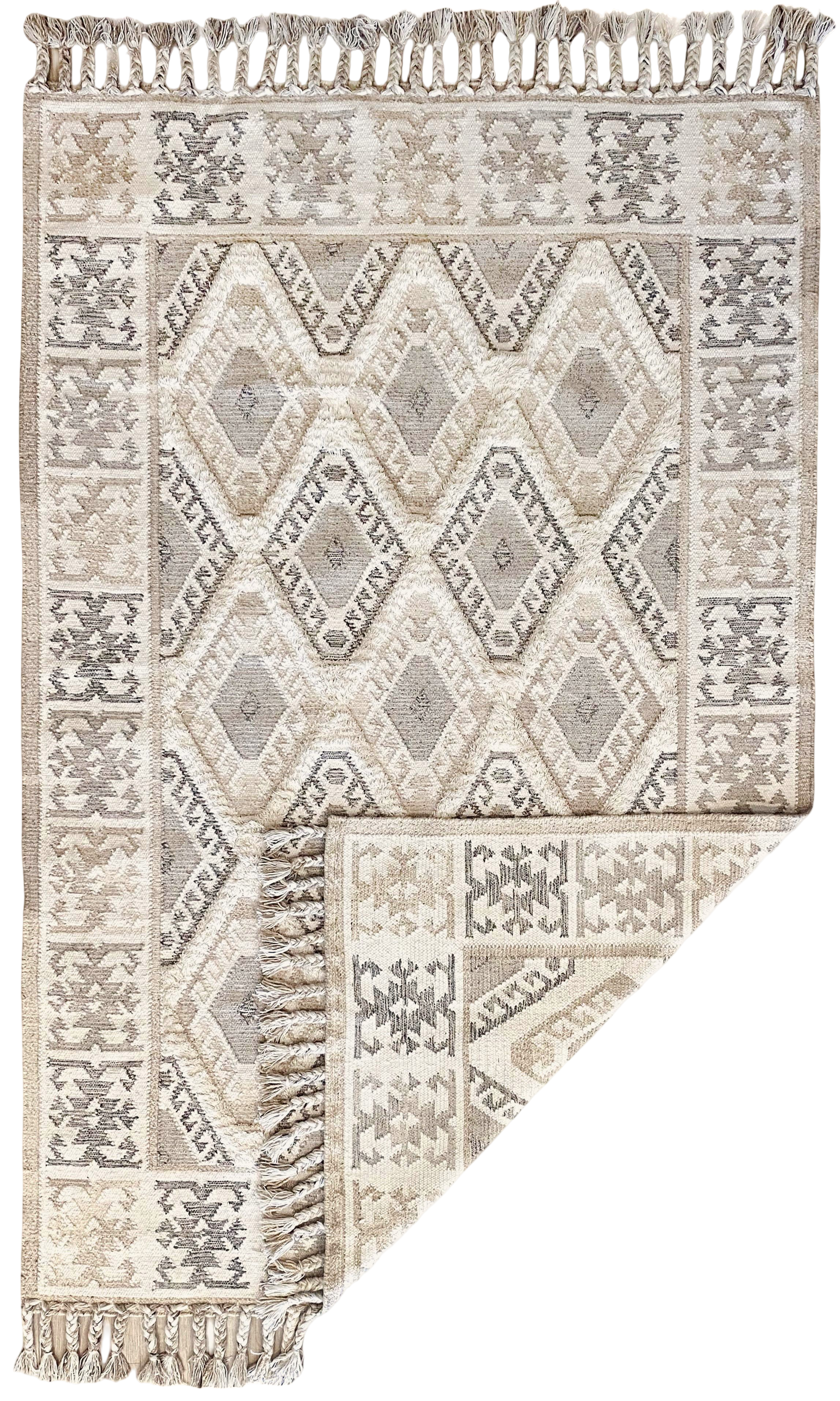 Stone Grey Rug - 180x270cm