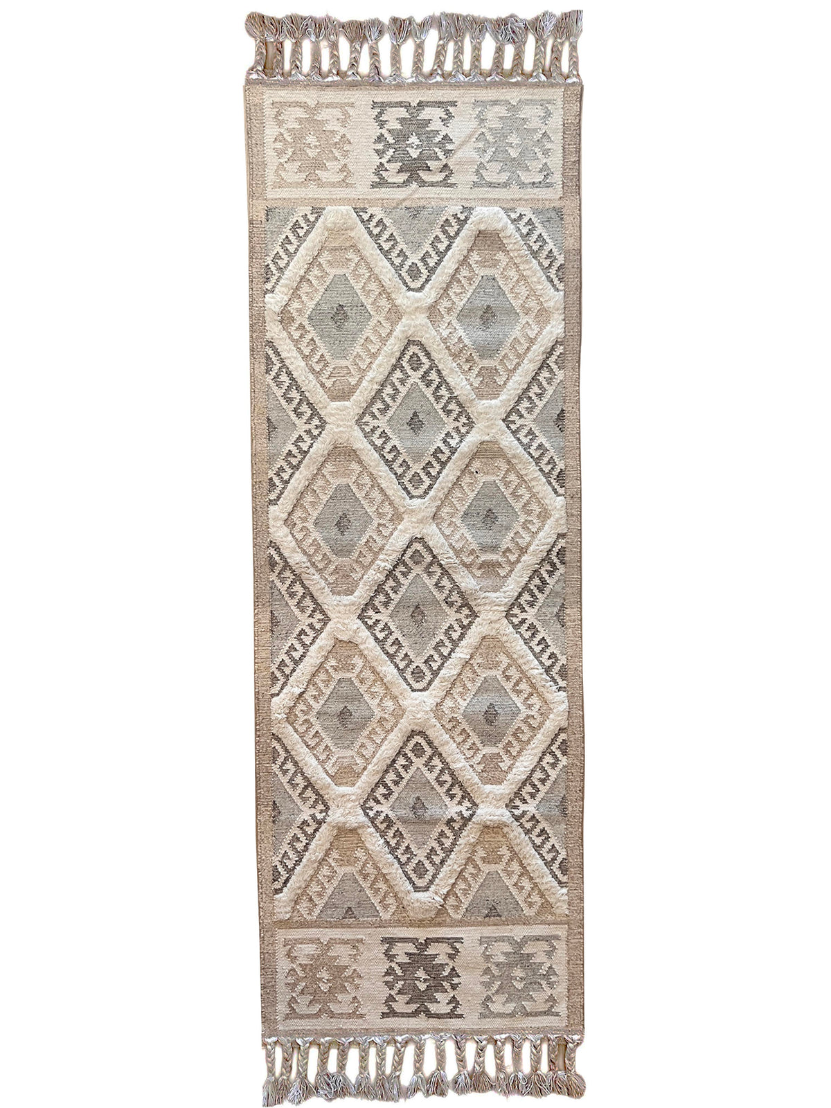 Stone Grey Rug - 90x280cm