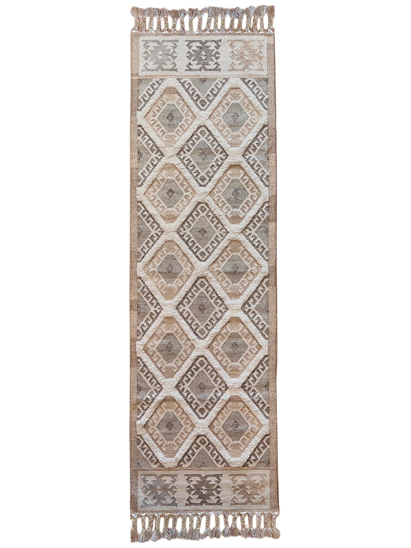 Stone Grey Rug - 90x350cm