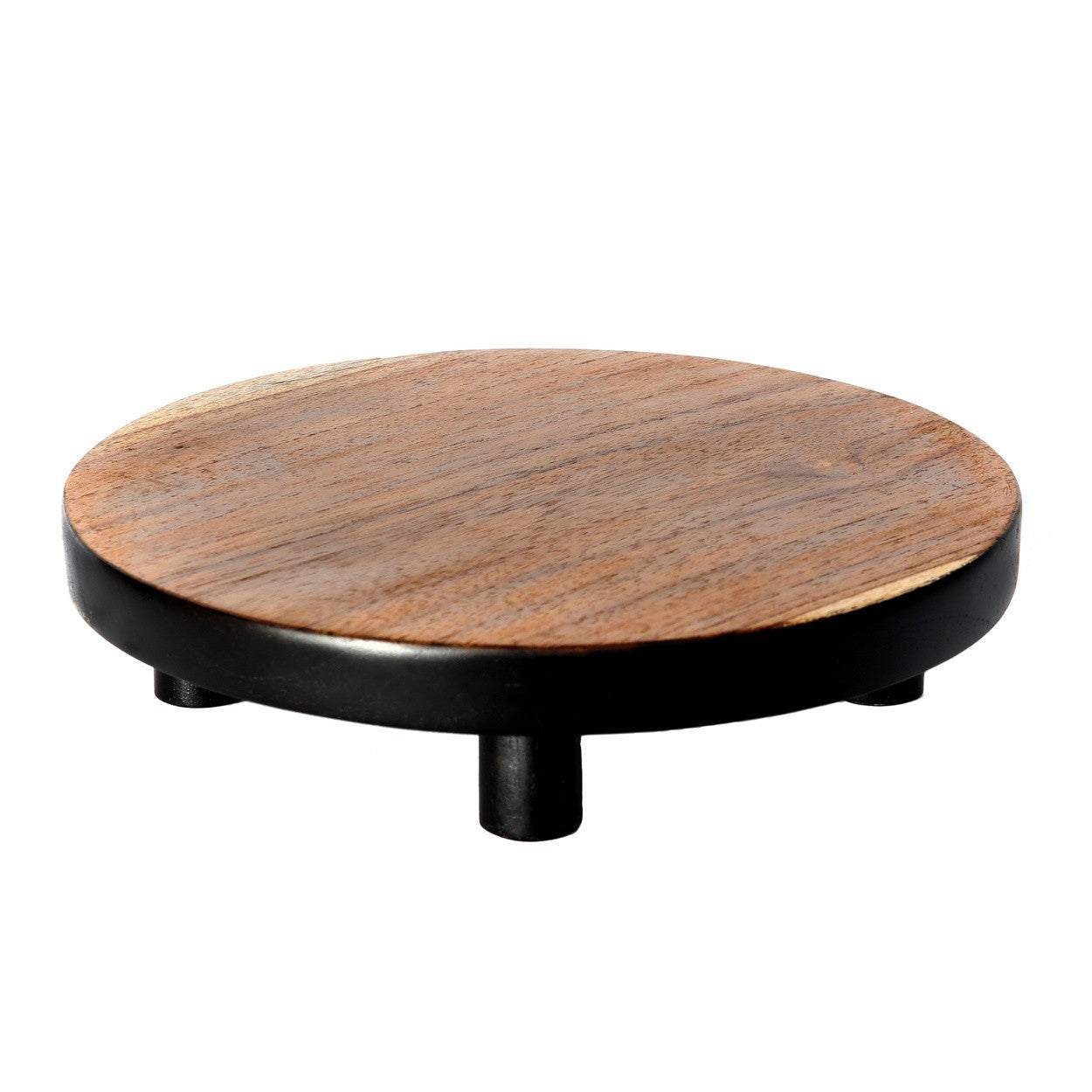 Teak Cake Stand