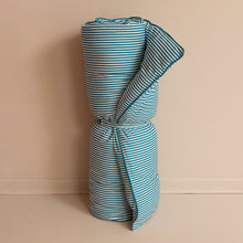 Load image into Gallery viewer, Turquoise Stripe Sofa Topper
