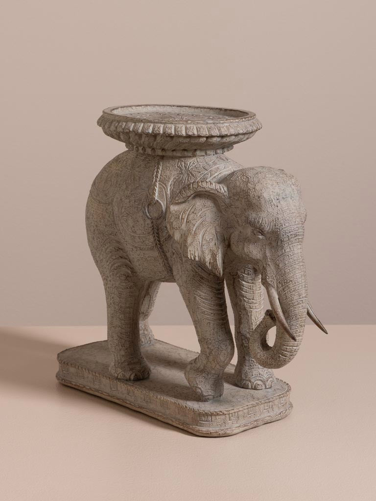 Tusk Candle Stand