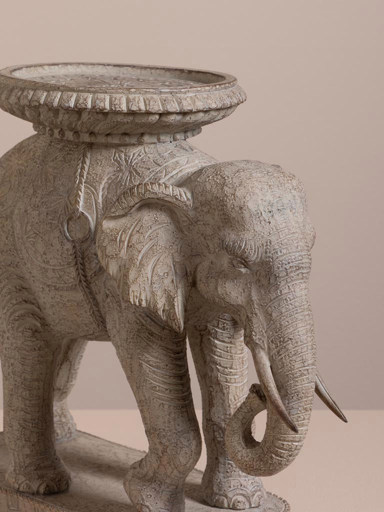 Tusk Candle Stand