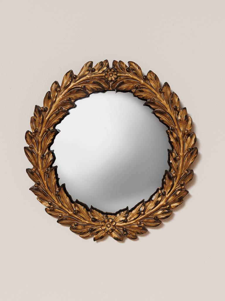 Wreath Mirror