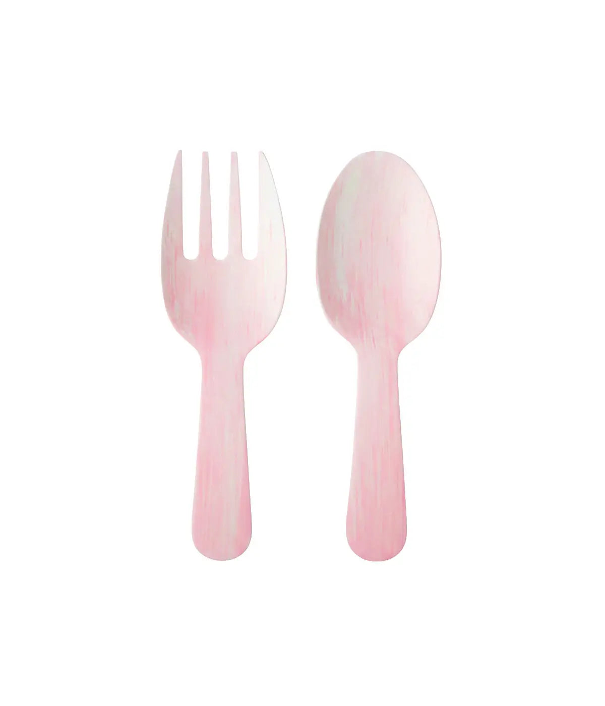 Rose Melamine Salad Servers