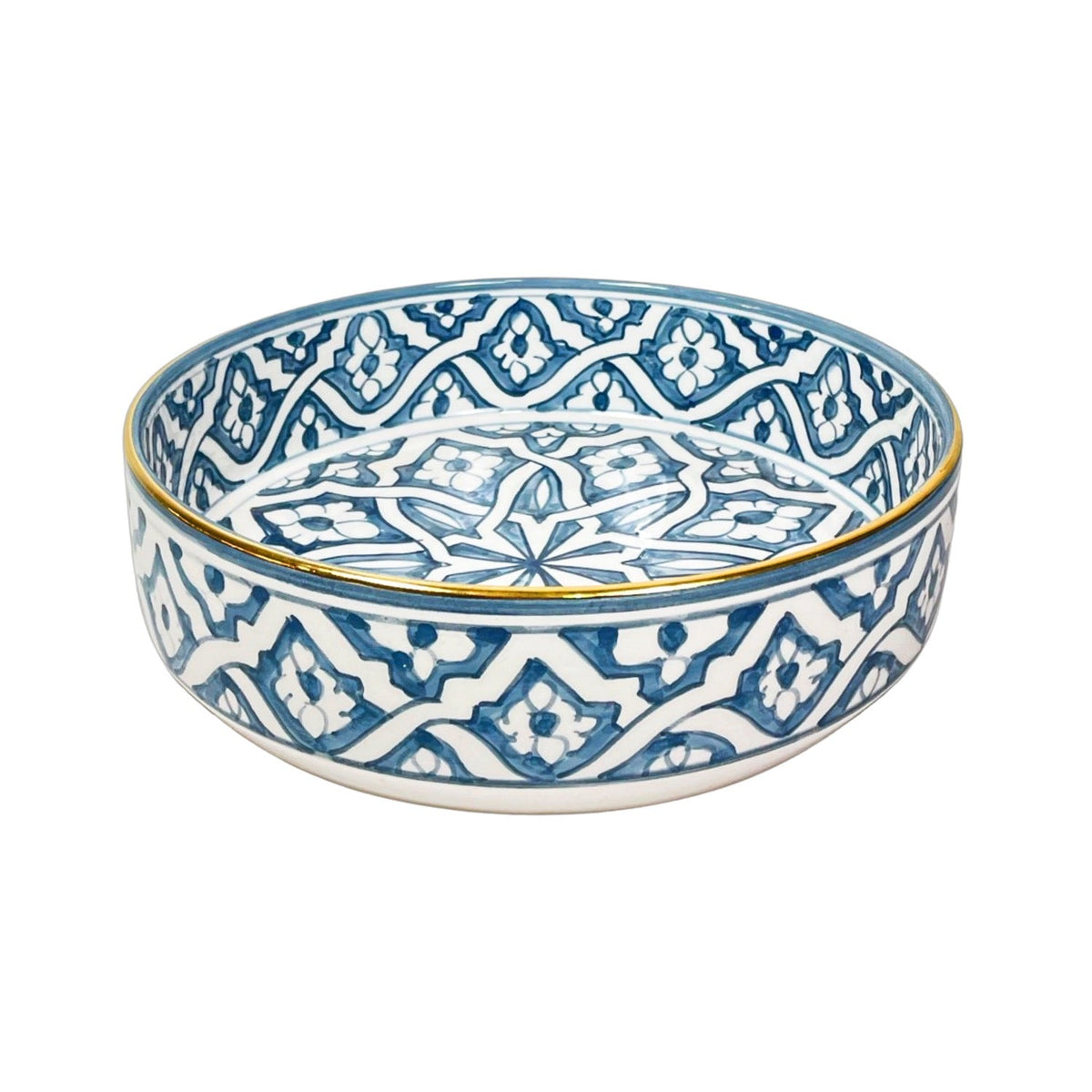 Fassia Stone Blue Straight Sided Dish
