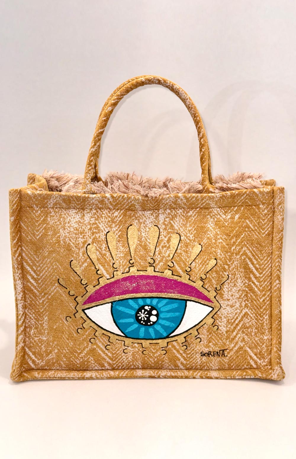 Gigi Yellow Tote Bag