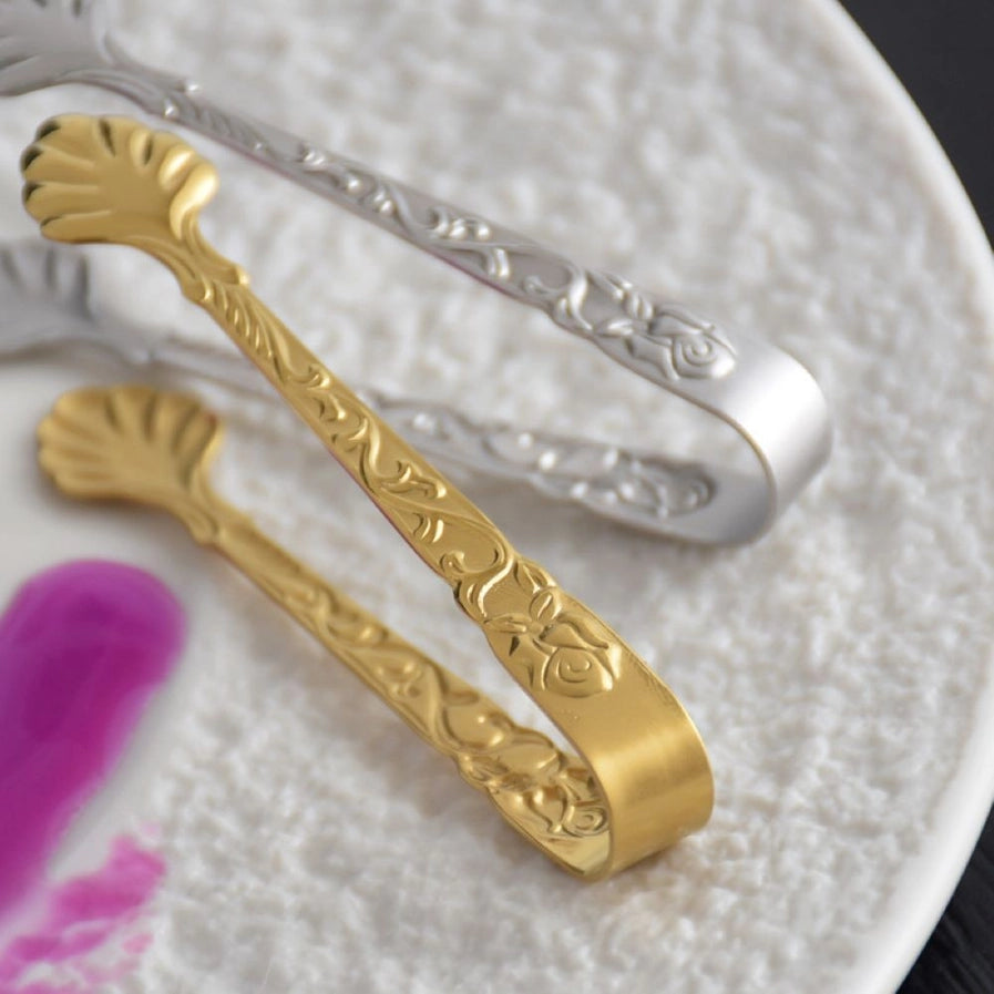 Floral Vine Sugar Tongs