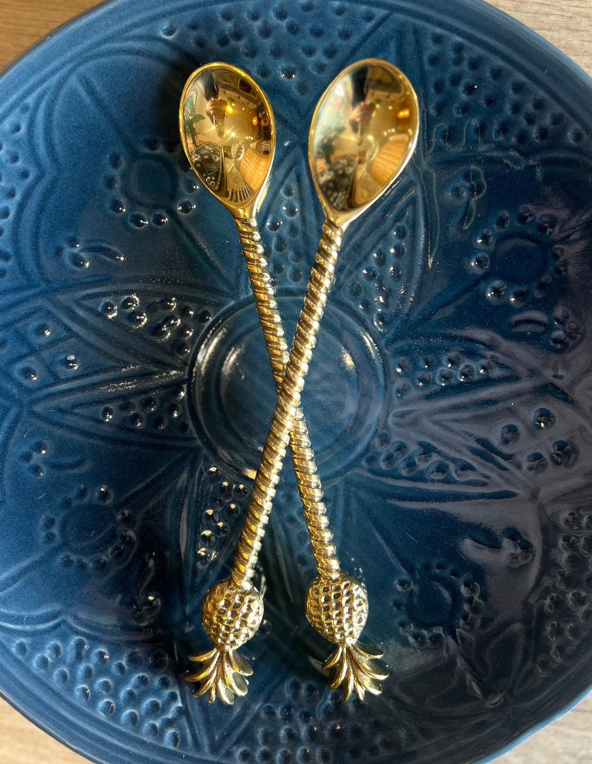 Long Pineapple Spoon Set