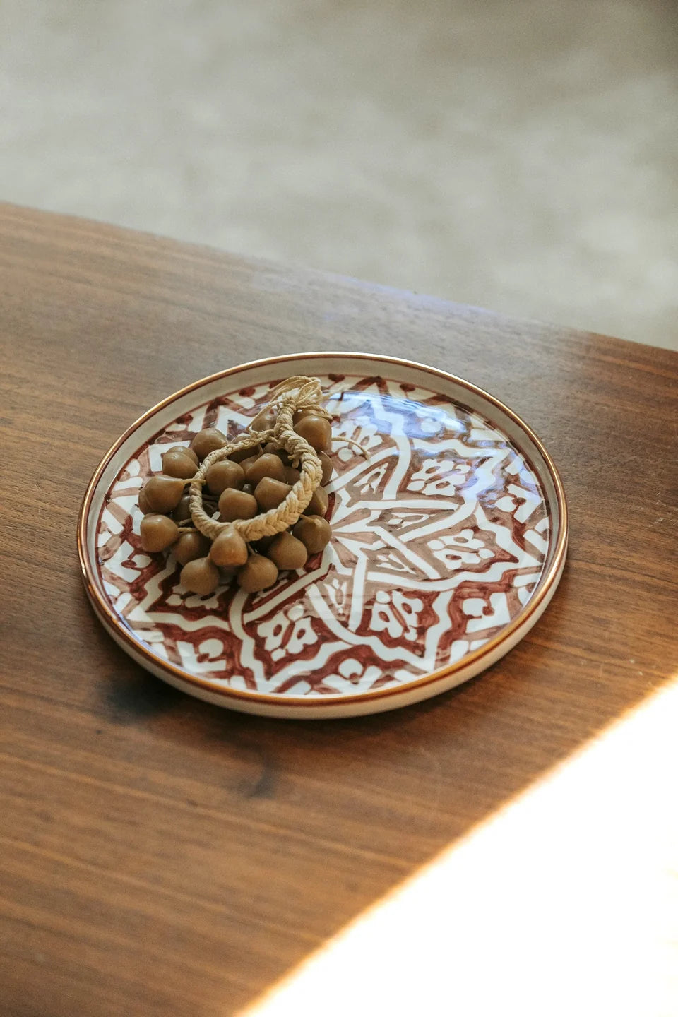Fassia Aubergine Round Dish - Large