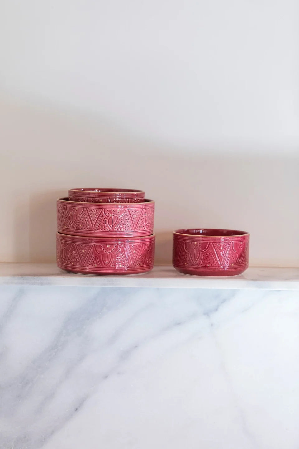Empreinte Aubergine Straight Sided Dish