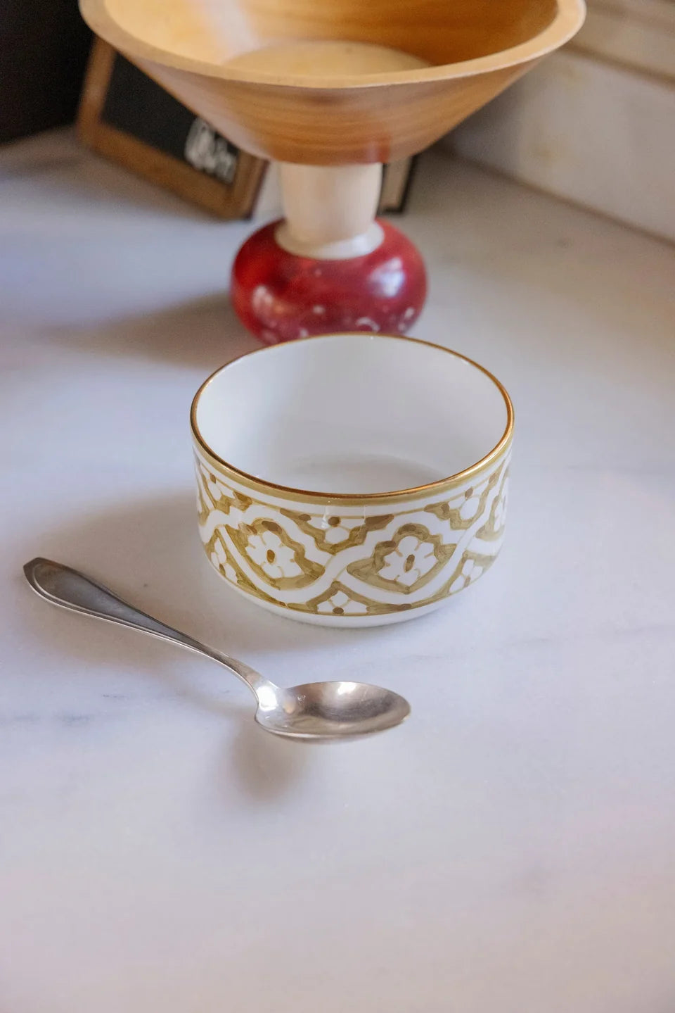 Fassia Khaki Straight Sided Dish - Small