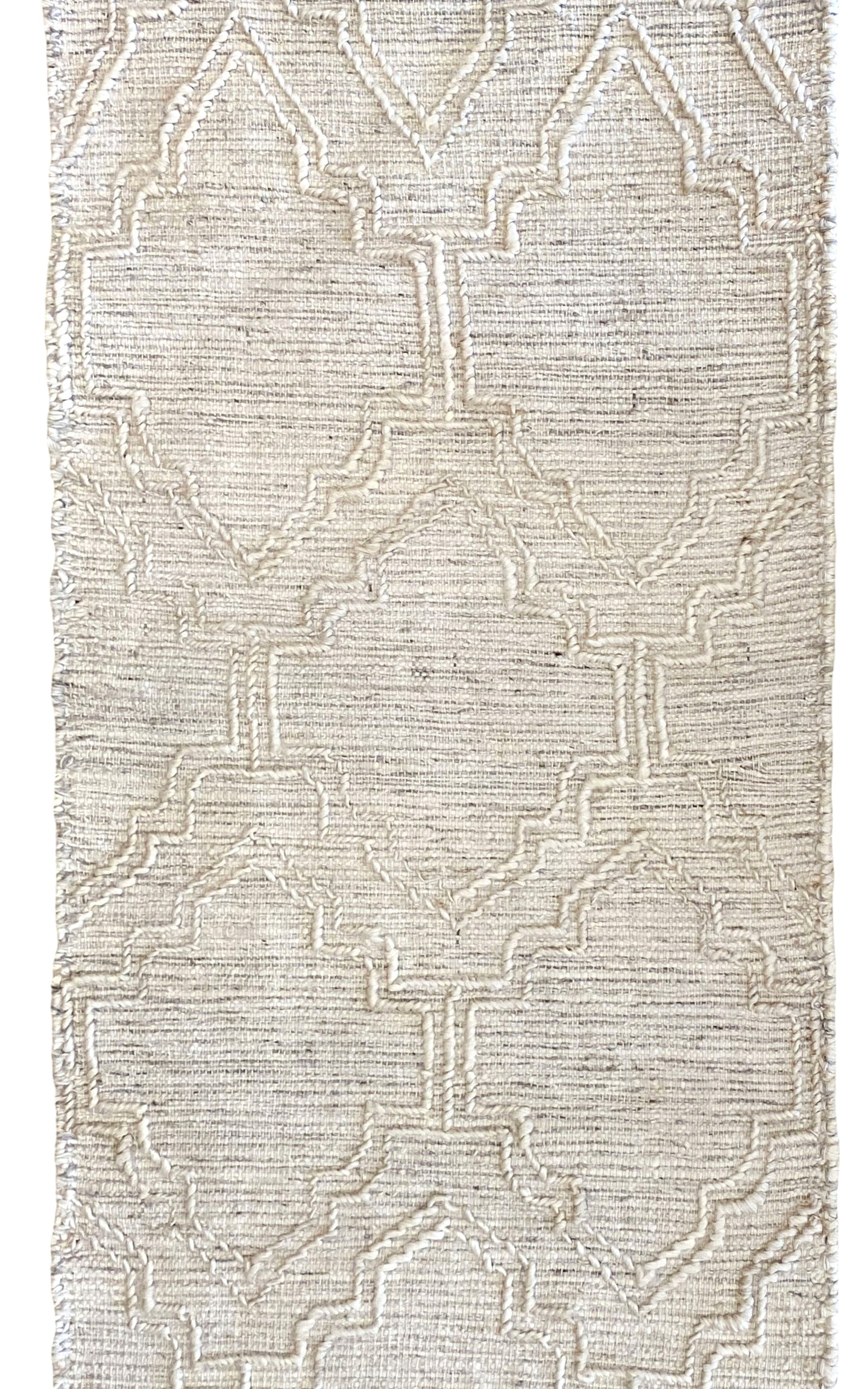 Jute Diamond Rug - 60x120cm