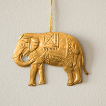 Load image into Gallery viewer, Metal Elephant Ornament
