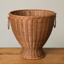 Load image into Gallery viewer, Jolene Rattan Vase Brown
