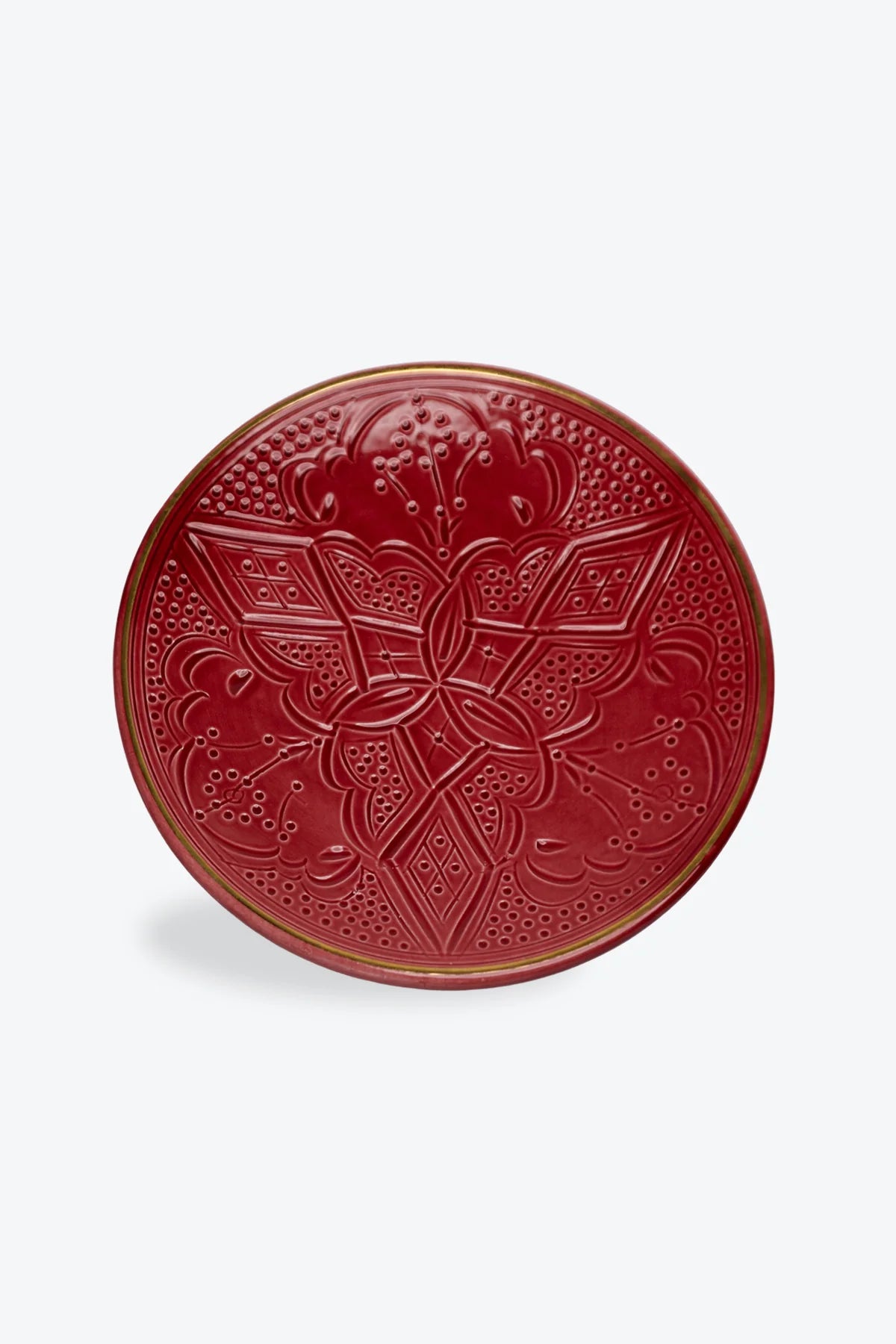 Empreinte Aubergine Plate - Medium