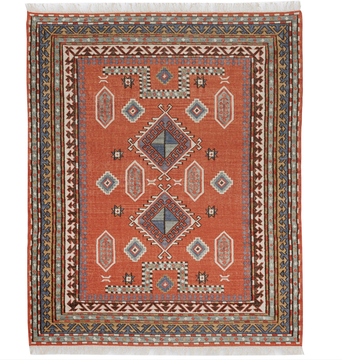 Neela Kilim Rust - 240x300cm