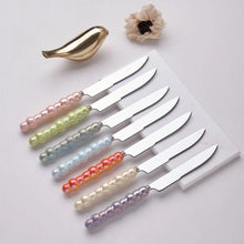 Load image into Gallery viewer, Perle Pastel Dessert Knife Set
