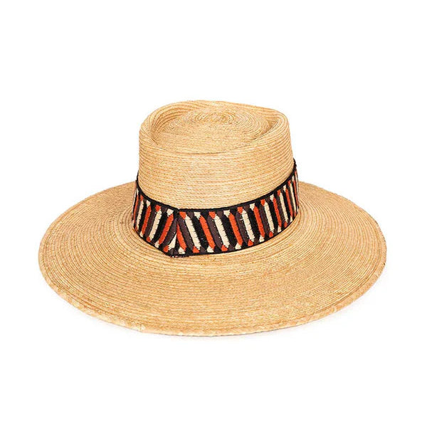 Terracotta Ribbon Hat
