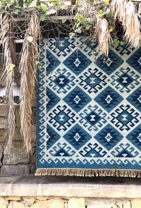 Indian Blue Sky Rug 120x180cm