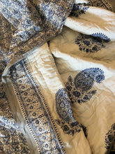 Load image into Gallery viewer, Island Blue Jaipur Cotton Quilt - Queen
