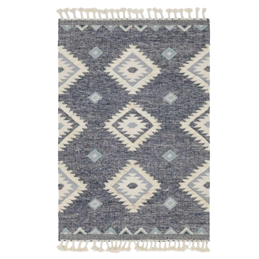 Denim Diamond Rug 150x240cm