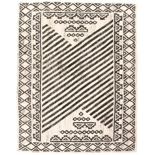 Black & White Zulu Rug 150x240cm