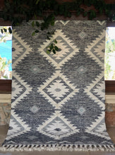 Load image into Gallery viewer, Indian Denim Diamond Rug 150x240cm
